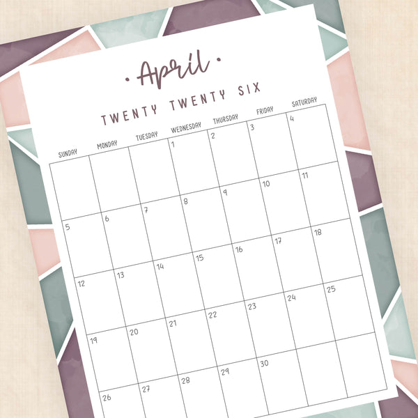 2026 Calendar
