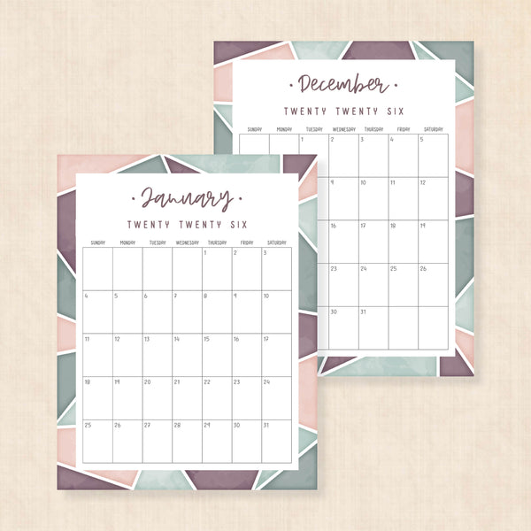 2026 Calendar