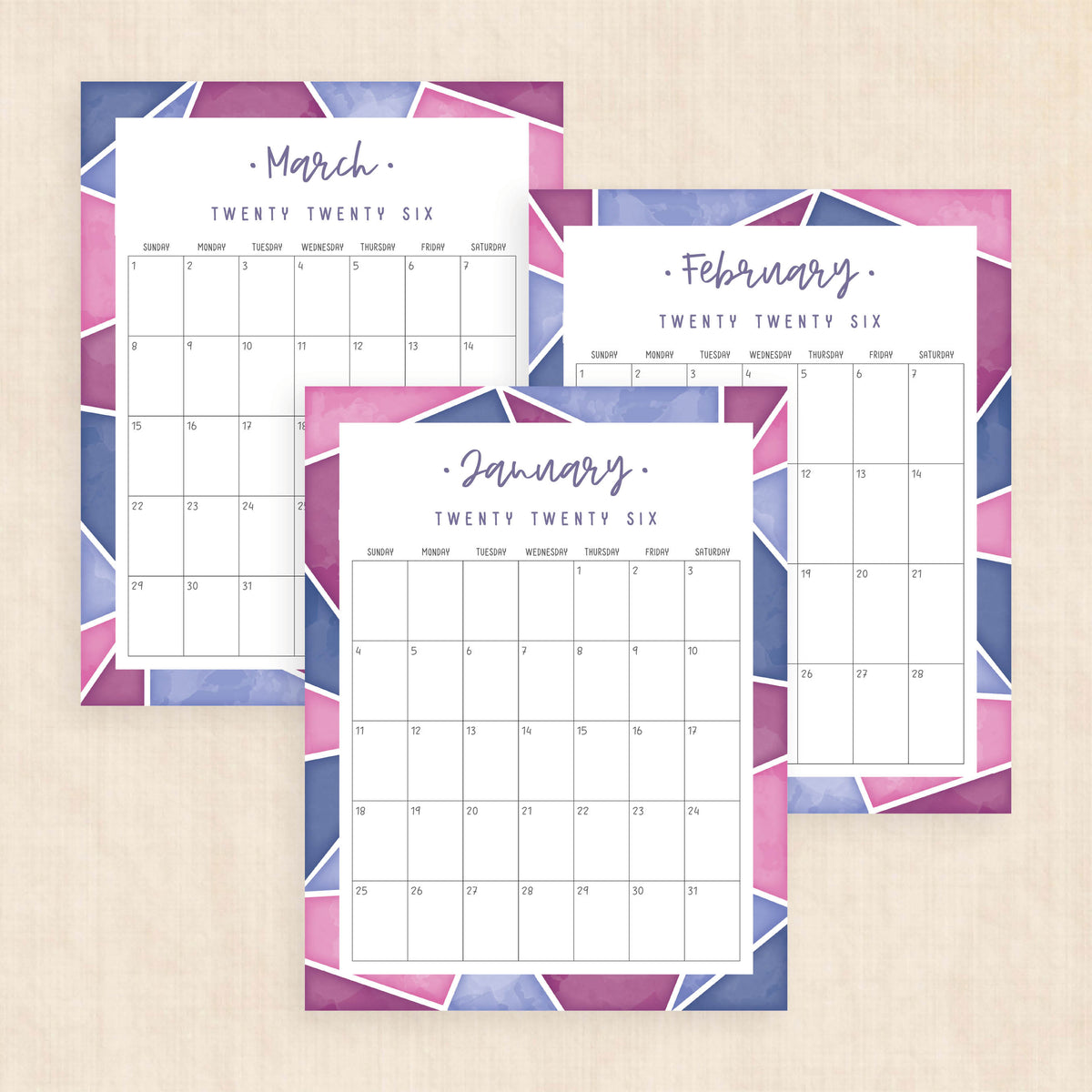 2026 Calendar