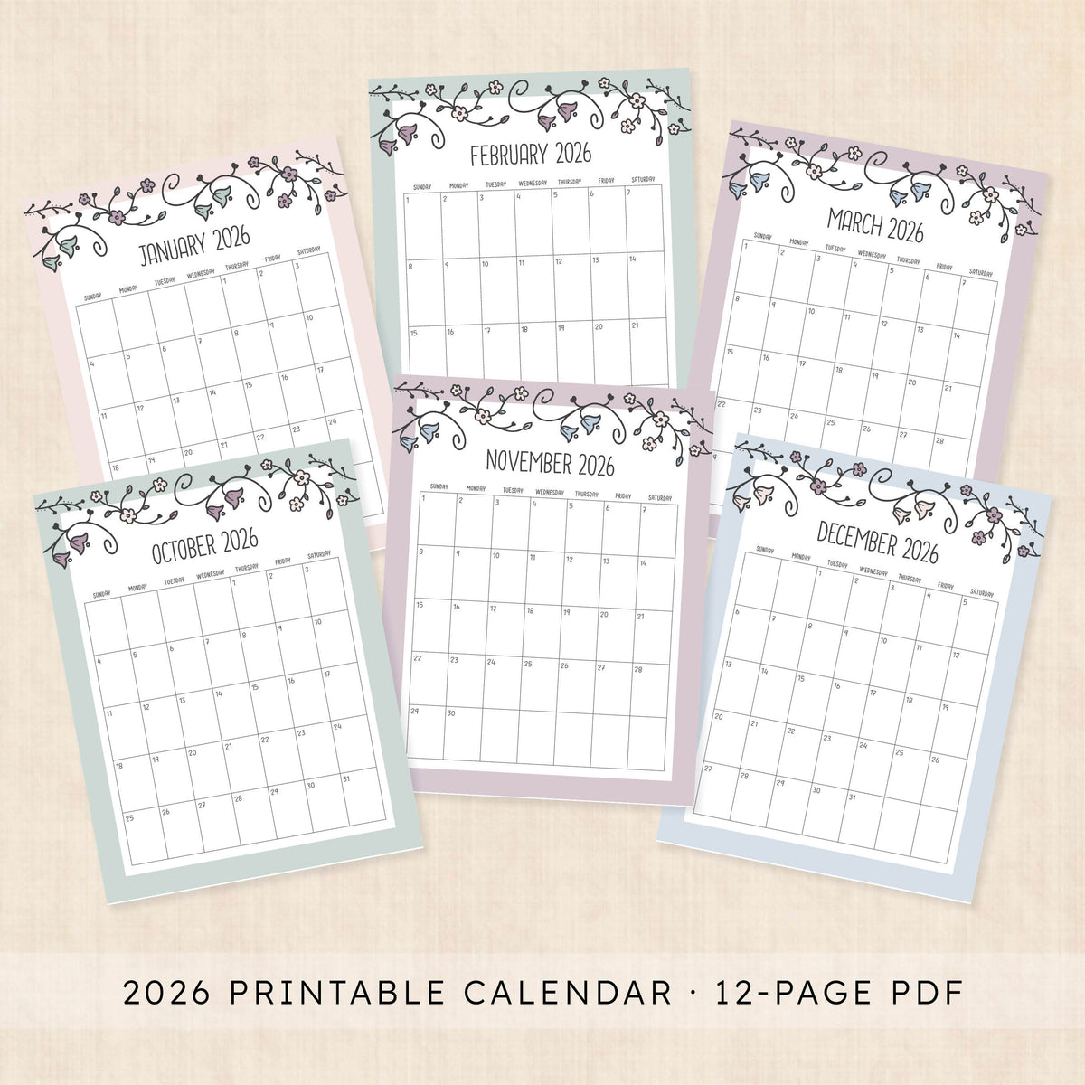 2026 Calendar