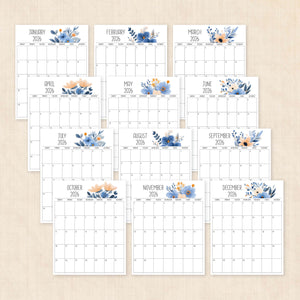 printable 2026 calendar