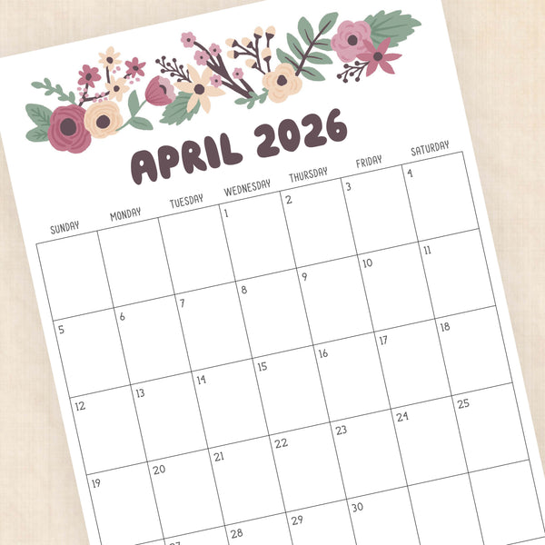 2026 Calendar