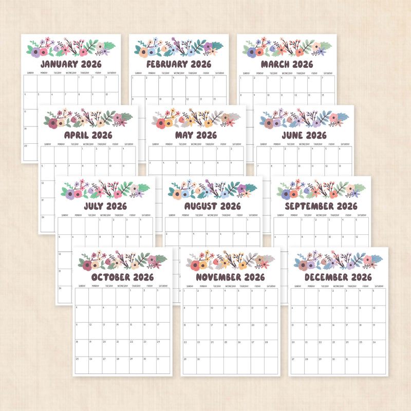 2026 Calendar