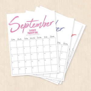 printable 2026 calendar