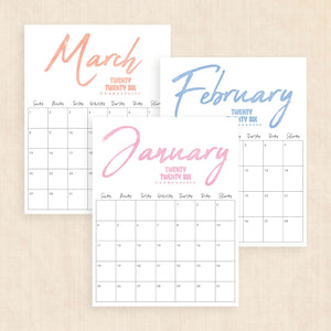 printable 2026 calendar