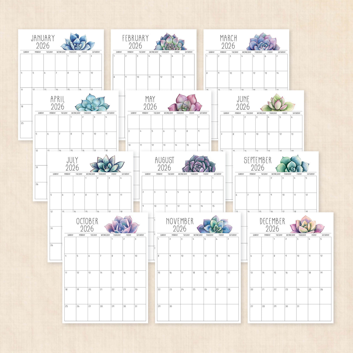 2026 Calendar