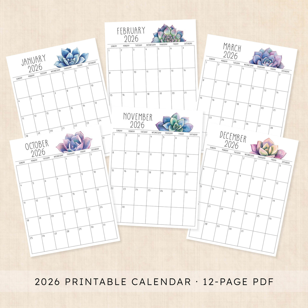 2026 Calendar
