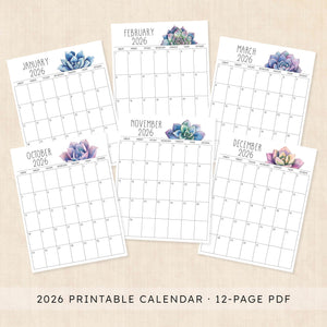 2026 Calendar