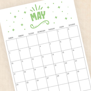 printable 2026 calendar
