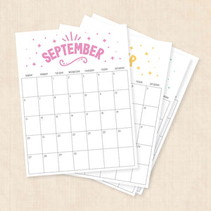 printable 2026 calendar