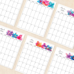 printable 2026 calendar