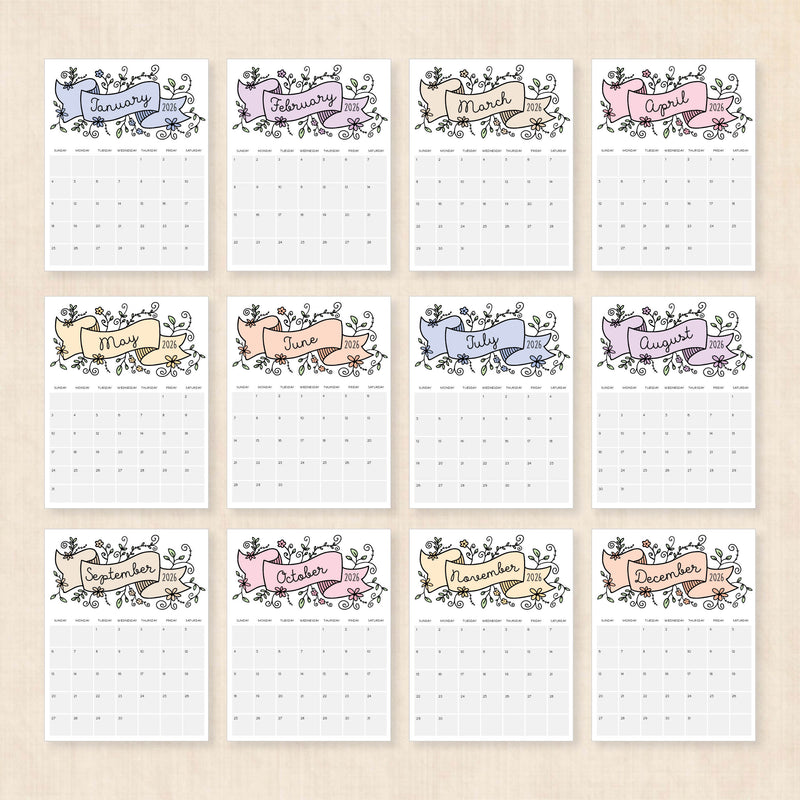 2026 Calendar