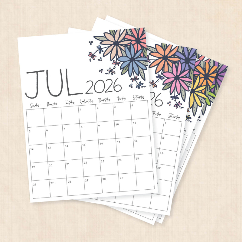 printable 2026 Calendar
