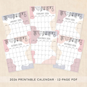 2026 Calendar