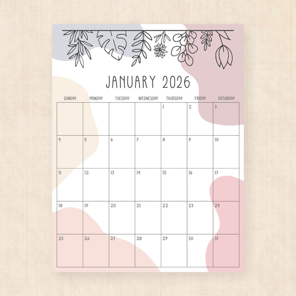 2026 Calendar