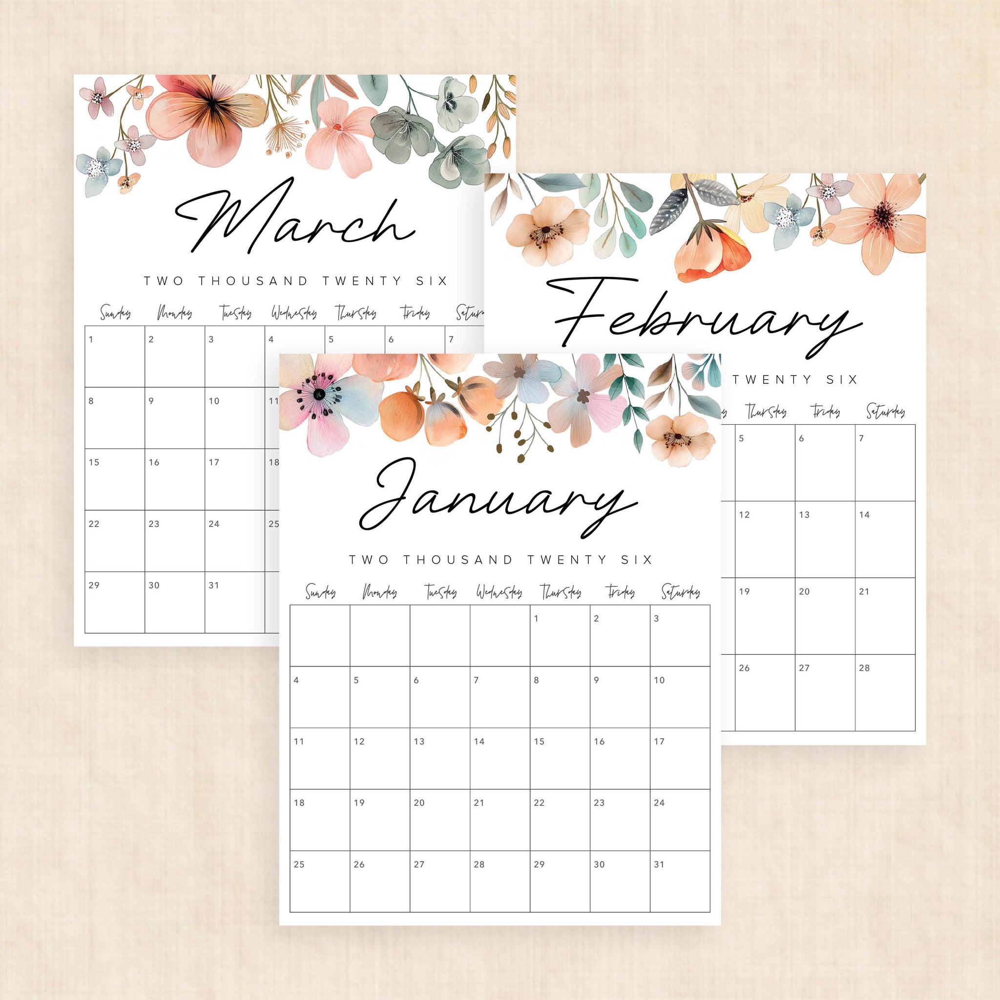 2026 Calendar