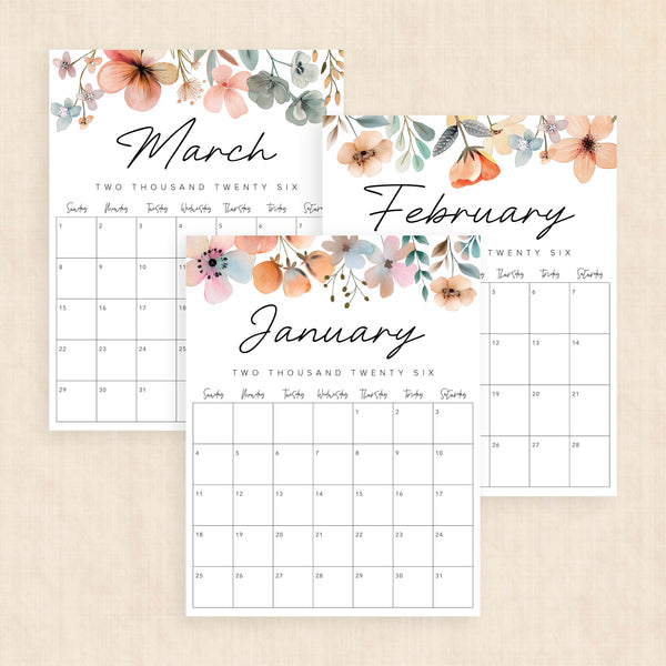 2026 Calendar