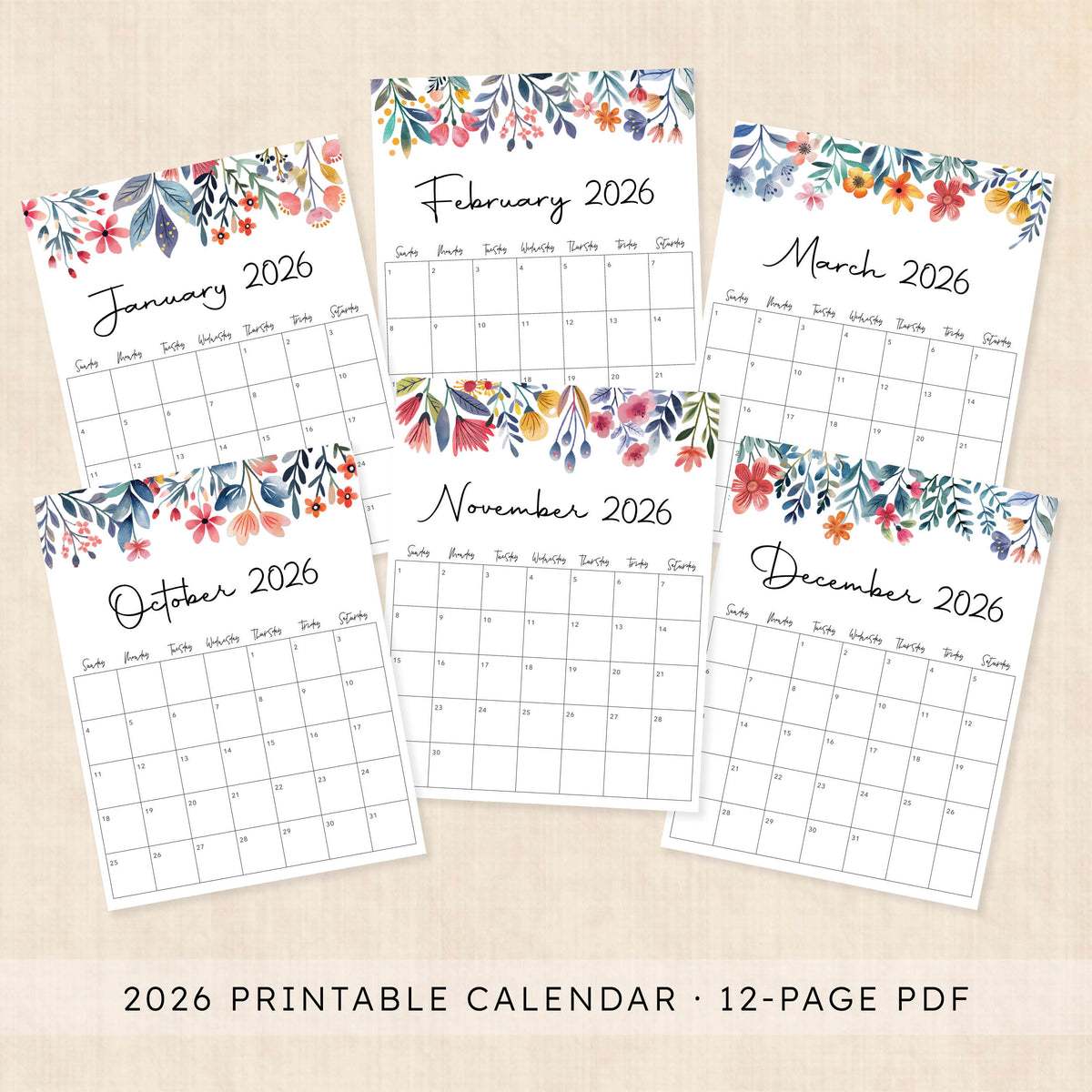 2026 Calendar