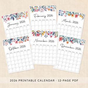 2026 Calendar