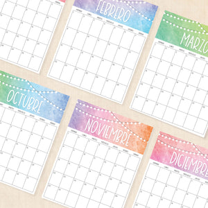 calendario 2026 para imprimir