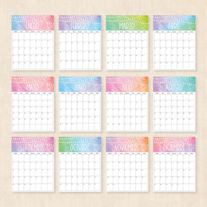 calendario 2026 para imprimir