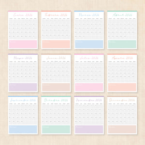 calendario 2026 para imprimir