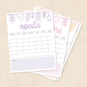 calendario 2026 para imprimir