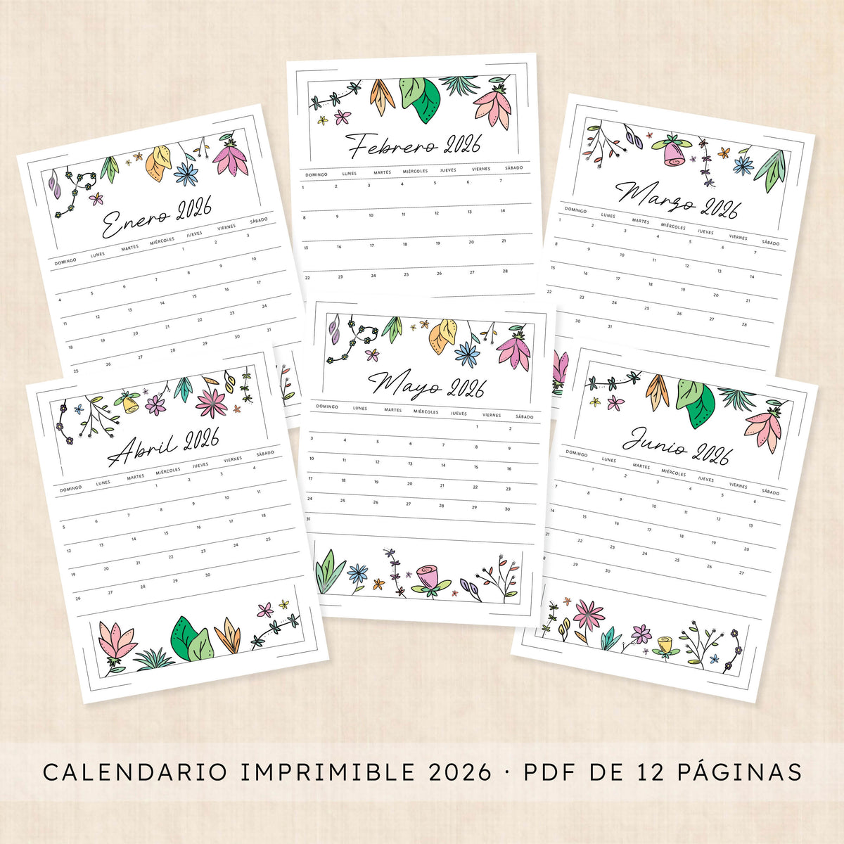 calendario 2026