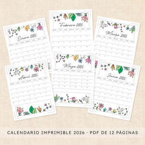 calendario 2026