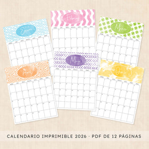 calendario 2026