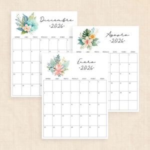 calendario 2026 para imprimir