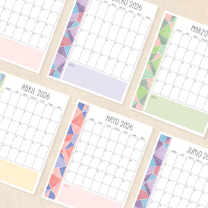 calendario 2026 para imprimir