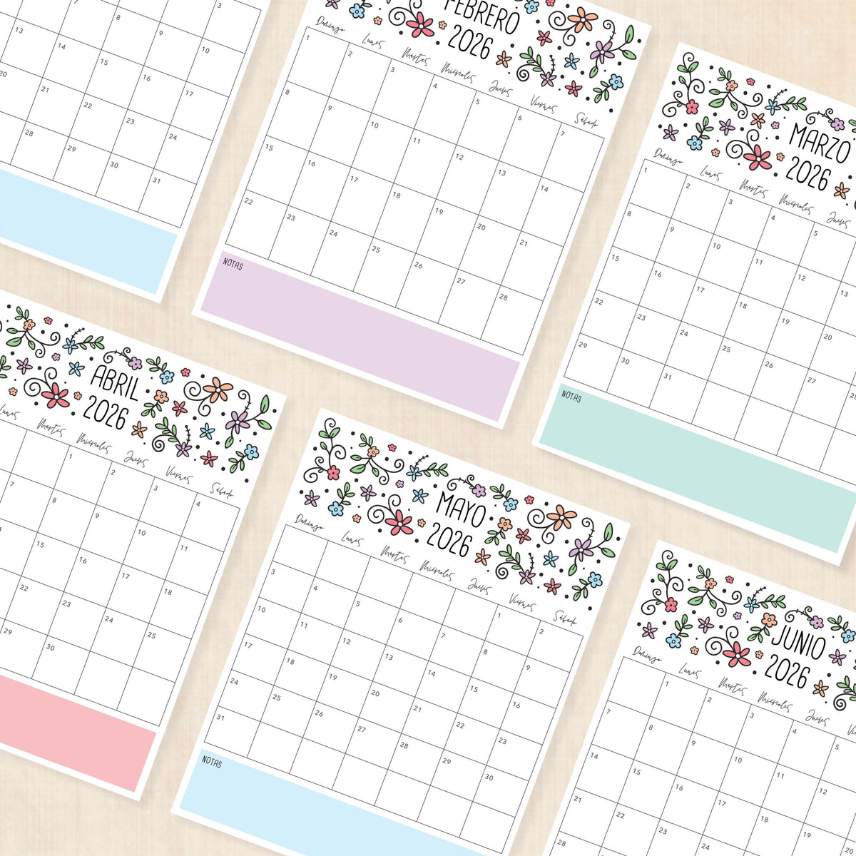 calendario 2026