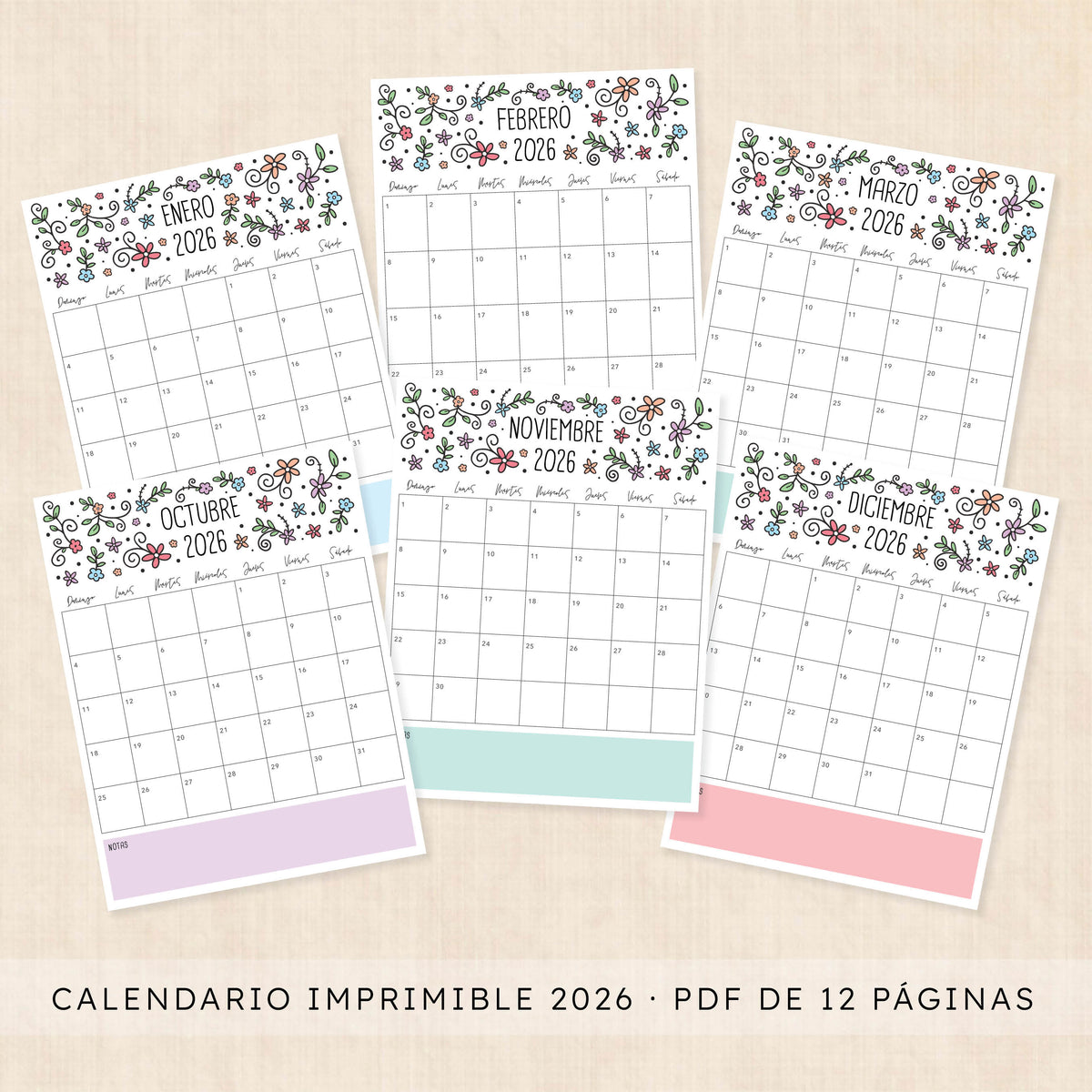 calendario 2026