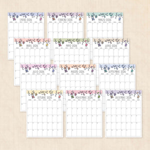 calendario 2026 para imprimir