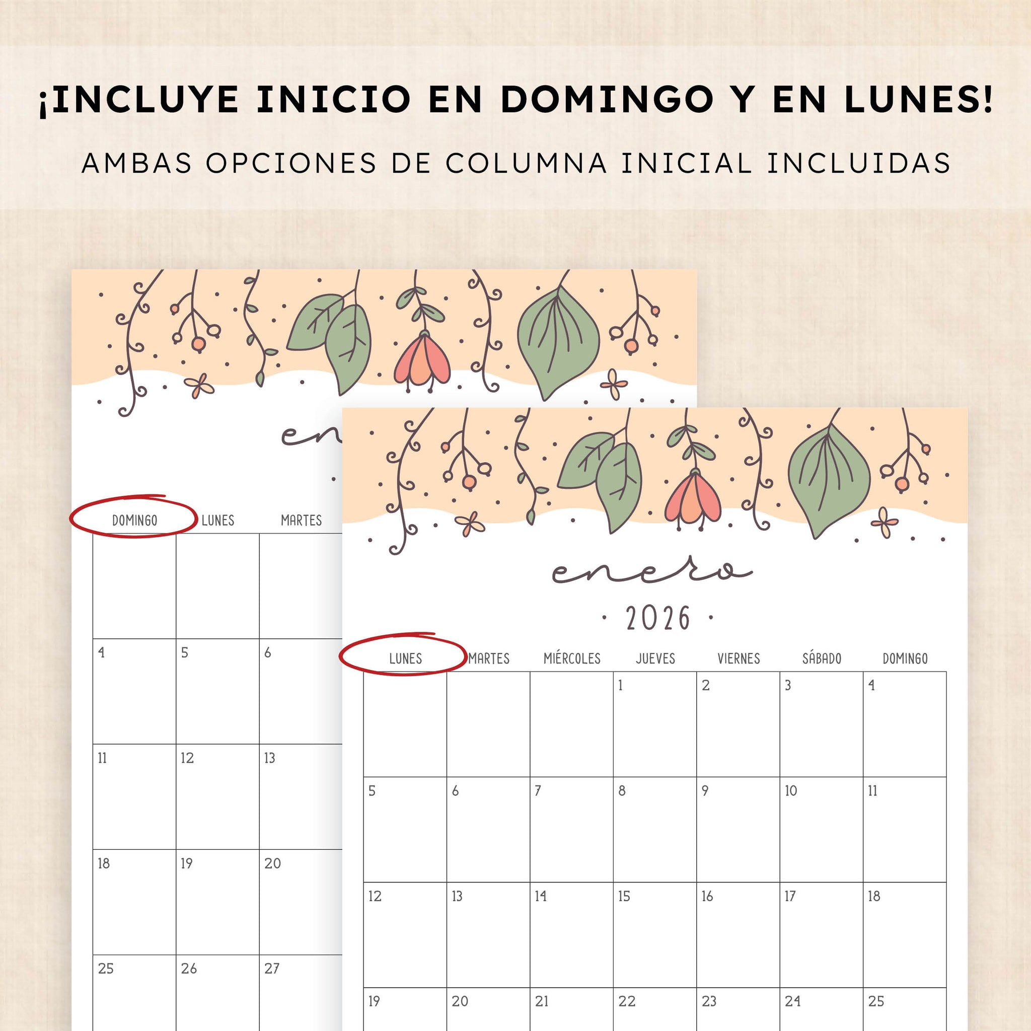 calendario 2026