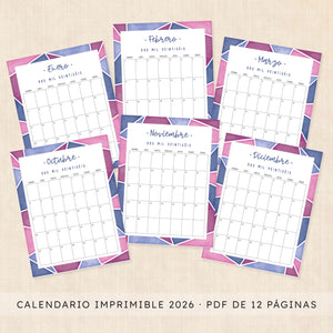 calendario 2026