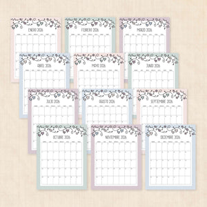 calendario 2026 para imprimir