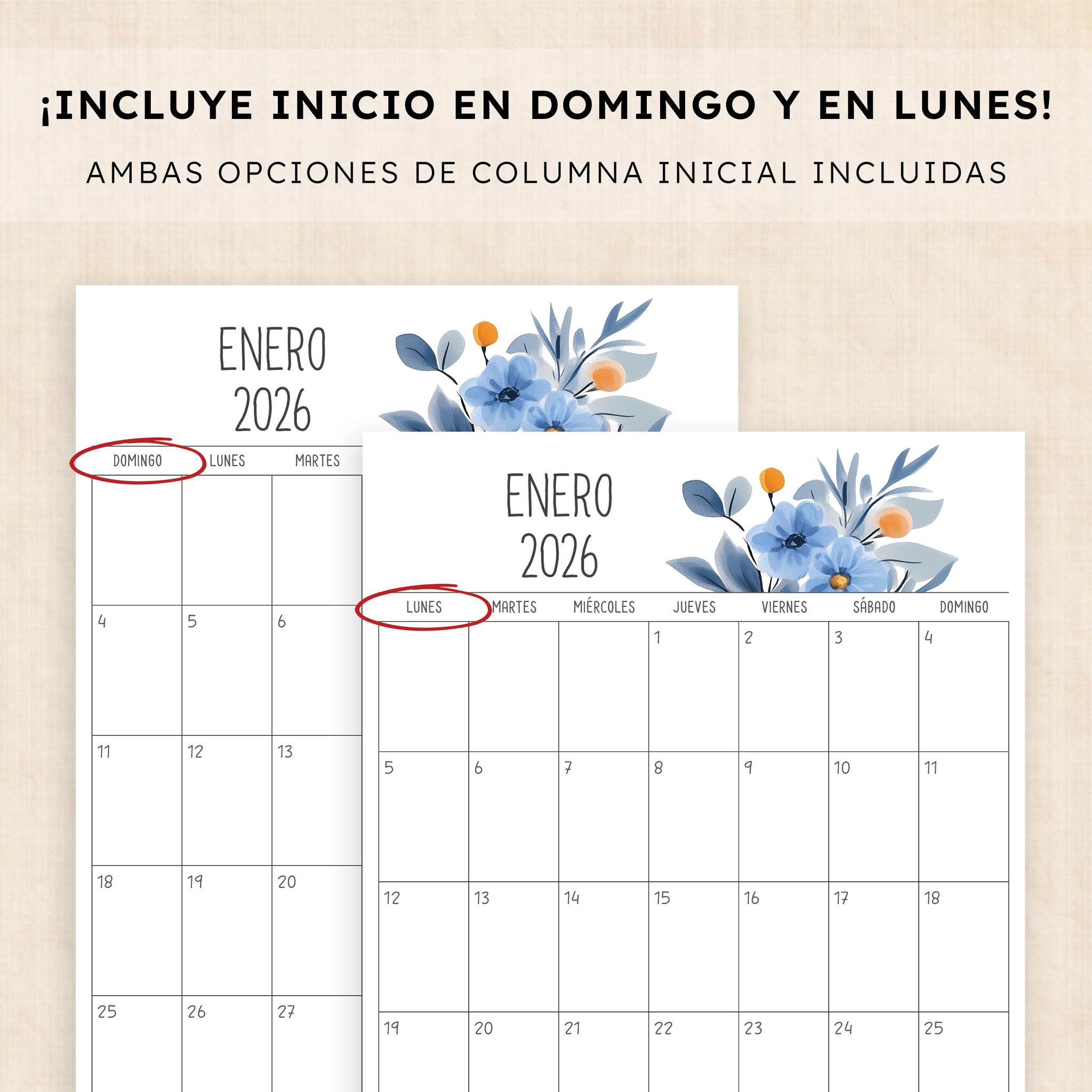 calendario 2026