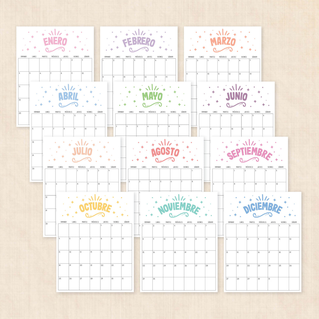 Calendario Para Imprimir Plantillas PDF calendario-para-imprimir-plantillas-pdf