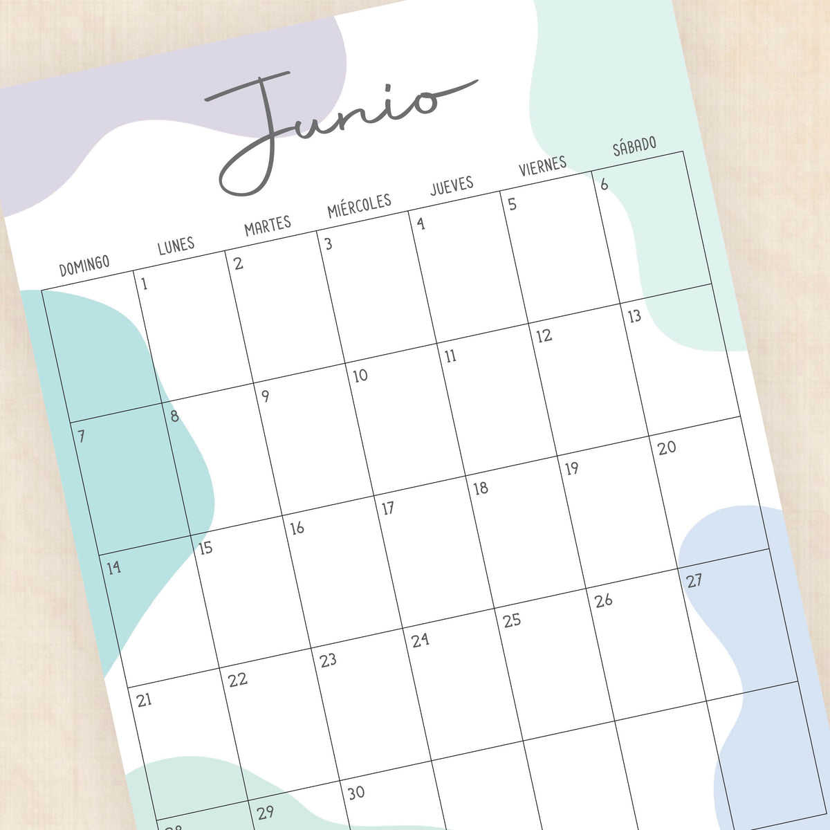 calendario 2026 para imprimir