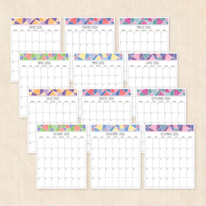 calendario 2026 para imprimir