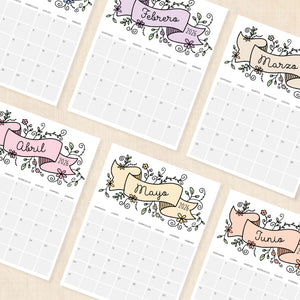 calendario 2026 para imprimir