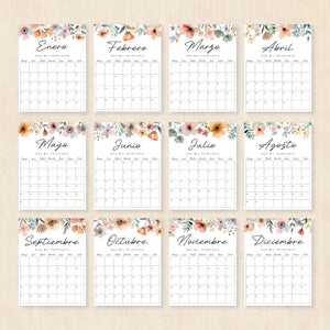 calendario 2026 para imprimir