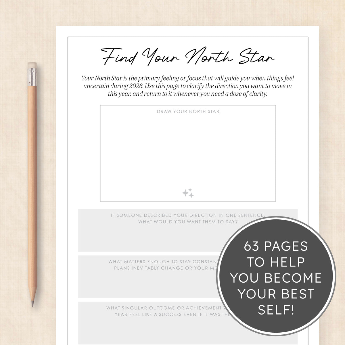 2026 vision board template