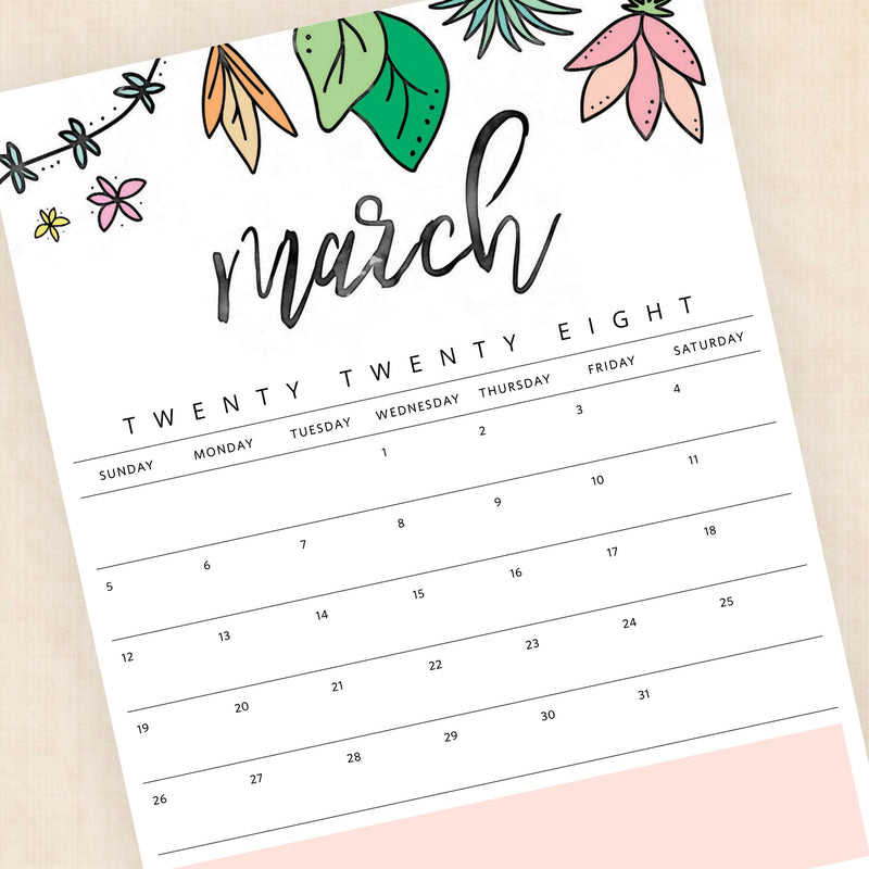 printable 2027 calendar