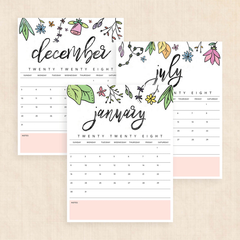 printable 2027 calendar