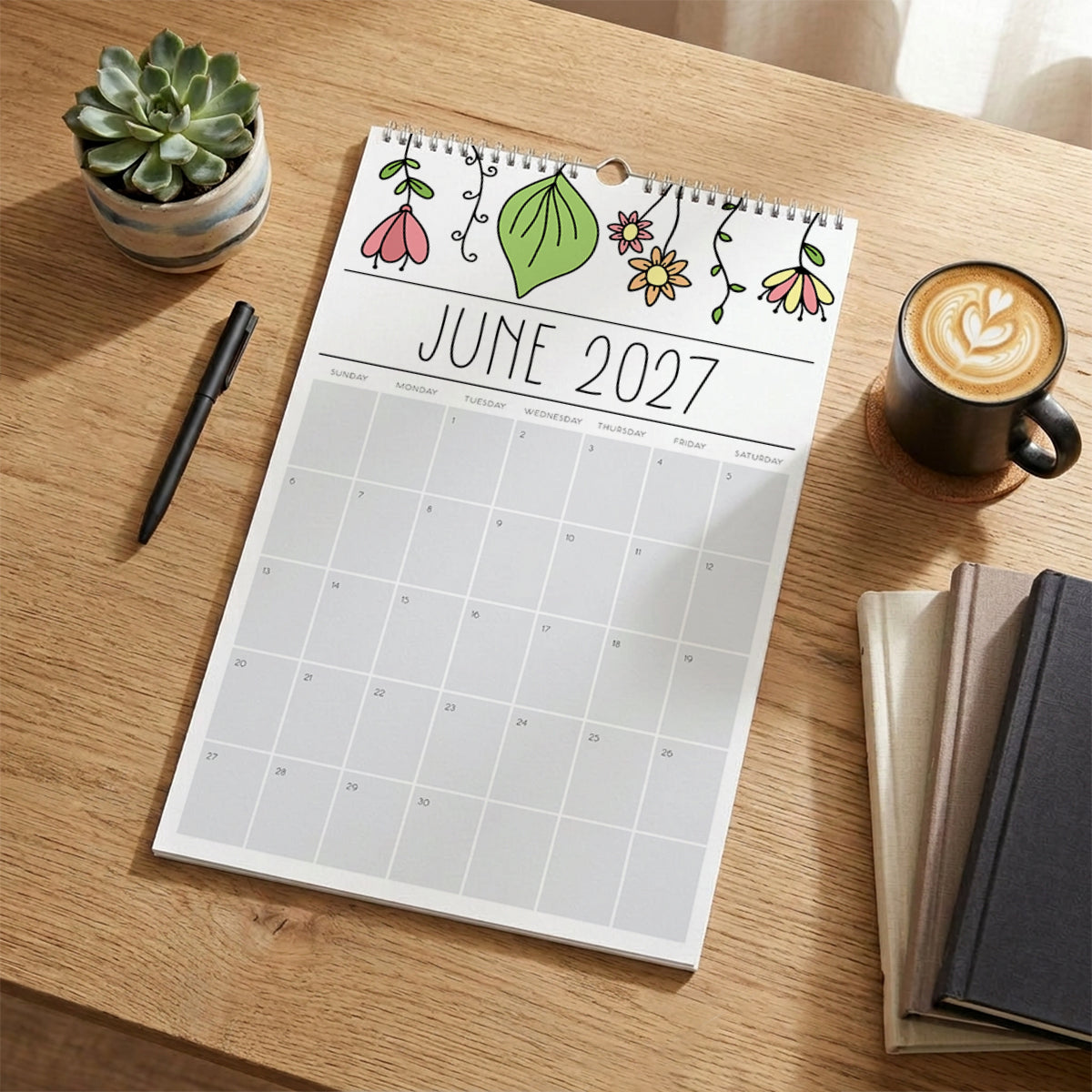 2027 desk calendar