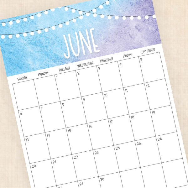 2027 calendar