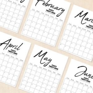 printable 2027 calendar